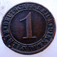 7.678 GERMANIA WEIMAR 1 RENTENPFENNIG 1924 D