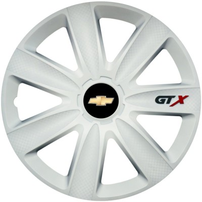Set 4 Capace Roti GTX Alb R16, Compatibil Cu Chevrolet foto