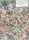 ITALIA.Lot peste 1.400 buc. timbre stampilate, Europa