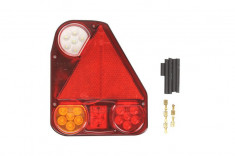 Stop lampa spate dreapta LED, 12 24V, semnalizator, lumini marsarier, lampa stop, lumina parcare, triunghi reflector foto