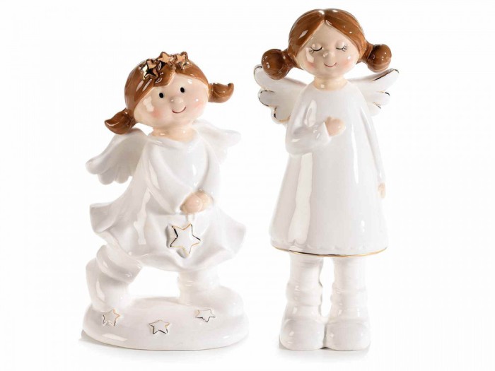 Set 2 figurine Inger 7x5.5x17 cm