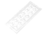 Lentilă LED dreptunghiulară transparentă 9,17mm LEDIL