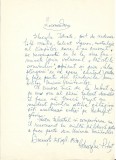A3528N Gheorghe Pituț, act scris și semnat olograf, 1970