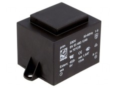 Transformator &Icirc;ncapsulat 15VA 230V 9V 1667mA PCB