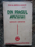 DIN PRAGUL APUSULUI , GANDURI-AMINTIRI de IOAN AL. BRATESCU-VOINESTI