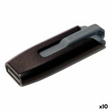 Memorie USB Verbatim V3 STORE &acute;N&acute;GO Negru 256 GB (10 Unități)