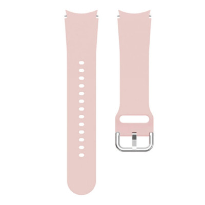 Curea silicon, compatibila Samsung Galaxy Watch 4, 44mm, VD Very Dream&amp;reg;, Quick Release, Peach Pink foto