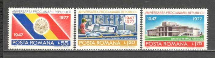 Romania.1977 30 ani Republica ZR.592