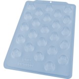 Forma ciocolata cupa lichior, tripla, 24 cavitati, &Oslash;32x23mm