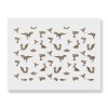 Sablon Perete vopsire, tencuiala 900x600x0.7mm Geometric Origami Animals Refolosibil, model MXSP7123, Oem