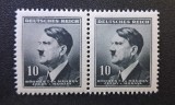 Germania &ndash; Ocupația Boemiei și Moraviei &ndash; Pereche orizontală 10 Pfennig (Hitler, &bdquo;Deutsches Reich &rdquo;)-MNH-FD1
