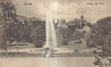 Sinaia. Vedere din parc (circulata 1922)
