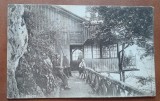 Carte postala, Pestera lui Bethlen, Restaurantul pe varful muntelui Tampa (957m), brasov perioada interbelica