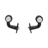 SET Lampa gabarit laterale LED Neon rosu-alb 12V-24V Breckner Germany