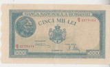 B12 - Bancnota Romania - 5000 lei - emisiune 20 decembrie 1945