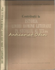 Contributii La Istoria Limbii Romine Literare II - Tiraj: 3700 Exemplare foto