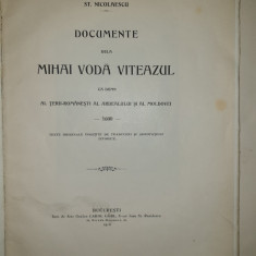 DOCUMENTE DE LA MIHAI VODA VITEAZUL - ST.NICOLAESCU ,BUCURESTI , 1916