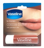 Balsam de Buze, Vaseline, Ingrijire si Hidratare Buze, din Vaselina Pura, 4.8gr, Unt de Cacao