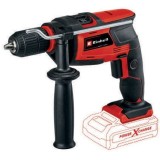 Ciocan rotopercutor pe acumulator Einhell TC-ID 18 Li - Solo, 18 V, tehnologie PXC, 41.600 percutii/min, 13 mm mandrina, 25 mm capacitate maxima de ga