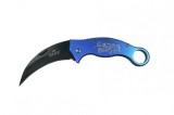Cumpara ieftin Briceag Karambit IdeallStore&reg;, prindere curea, 17 cm, negru