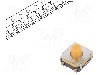 Microintrerupator 6.2x6.2mm, OFF-(ON), SPST-NO, C&amp;K - KSC411J 70 SH LFS