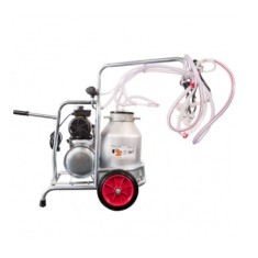 EMT. Aparat de muls oi si capre, un bidon aluminiu 20 litri, 2 posturi EMT2+1GA20