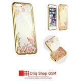 Husa Silicon DIAMOND Flower Samsung M305 Galaxy M30 / M40 Gold