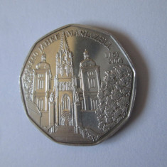 Austria 5 Euro 2007 argint UNC comem:Mariazell,diam.=28 mm,greut.=10 gr