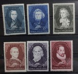 Romania 1955 - Aniversari culturale MNH