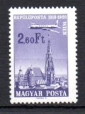 UNGARIA 1968, Aviatie, MNH, serie neuzata