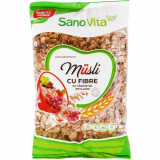 Musli cu Fibre Sano Vita 400g, Musli, Musli Sano Vita, Musli Sano Vita Fibre, Cereale Musli, Musli Cereale, Cereale Musli Sano Vita, Musli SanoVita, M