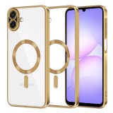 Husa Samsung Galaxy A07 4G Asteroid GSM Luxury Crystal Transparenta MagSafe Auriu