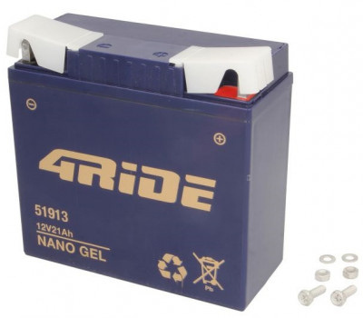 Baterie Moto 4Ride 21Ah 300A 12V 51913 4RIDE GEL foto