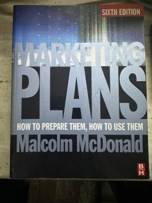 Marketing Plans - Malcolm McDonald foto