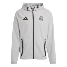 Real Madrid geacă de bărbați cu glugă Vis Tech Travel grey - M
