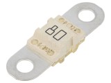 Siguranţă LITTELFUSE 80A 32VDC şurub M5 auto cupru 16x12x8mm