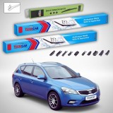 Cumpara ieftin Ștergătoare Kia Ceed I SW Facelift ED 2009-2012 | Set Față și Spate Flat Premium &ndash; TeamCar&reg;
