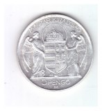 Moneda Ungaria 5 pengo 1943, stare foarte buna, curata