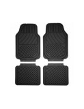 Covorase auto universale, 4 buc din cauciuc durabil, Negru, Swiss Drive