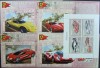 REPUBLICA CONGO-MASINI FERRARI-1 coala mica+4 colite- MNH**-RDC 014, Africa, Transporturi