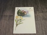 Carte poștală veche Elveția &ndash; Castelul Chillon, Lac L&eacute;man (cel mai probabil din perioada 1900&ndash;1940)