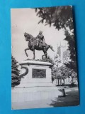 Statuia lui Stefan cel Mare - Iasi - carte postala veche, Circulata, Sinaia, Printata