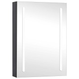 Cumpara ieftin Dulap de baie cu oglinda si LED-uri, 50x13x70 cm