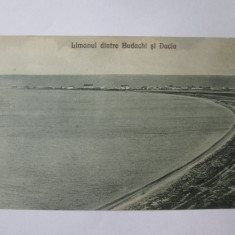 Carte postala Basarabia-Limanul dintre Budachi si Dacia,necirculata anii 30