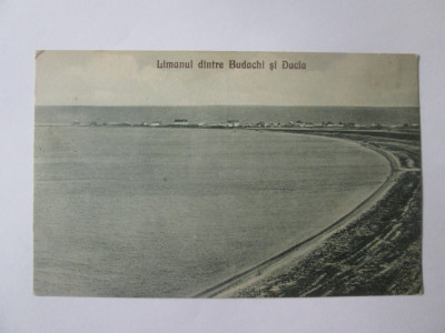 Carte postala Basarabia-Limanul dintre Budachi si Dacia,necirculata anii 30 foto