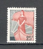 Franta.1959 Marianne in barca SF.331, Nestampilat