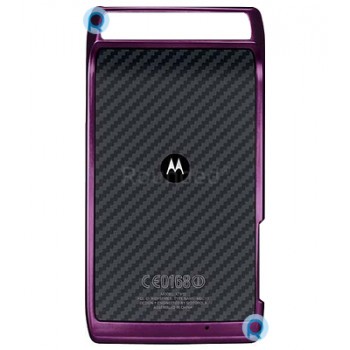 Capac baterie Motorola XT910 Droid RAZR, carcasa bateriei violet piesă de schimb 150.1445 foto