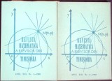 REVISTA MATEMATICA A ELEVILOR DIN TIMISOARA NR.1-2/ 1982-NICOLAE NEGOESCU-360308