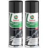 Cumpara ieftin Pachet 2 x Spray Multifunctional Universal Castrol Multi Purpose 400ml - Lubrifiant, Curatare, Protectie Coroziune