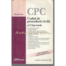 Codul De Procedura Civila Si 12 Legi Uzuale 15 Noiembrie 2008